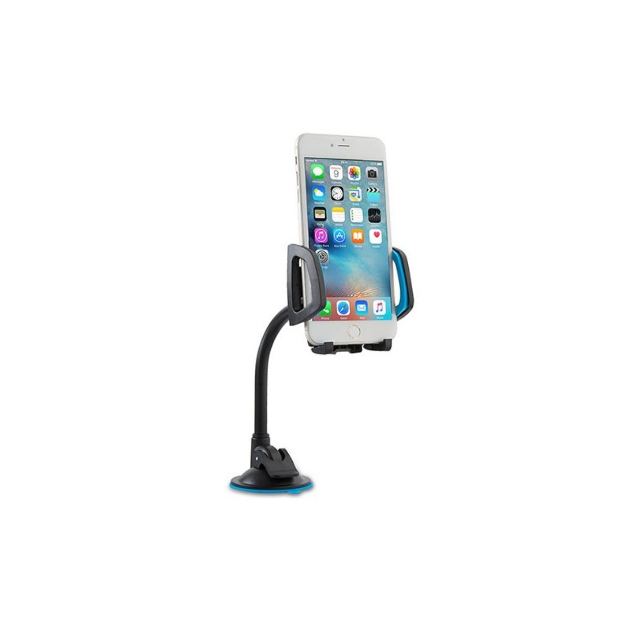 Support ventouse téléphone pour voiture flexible