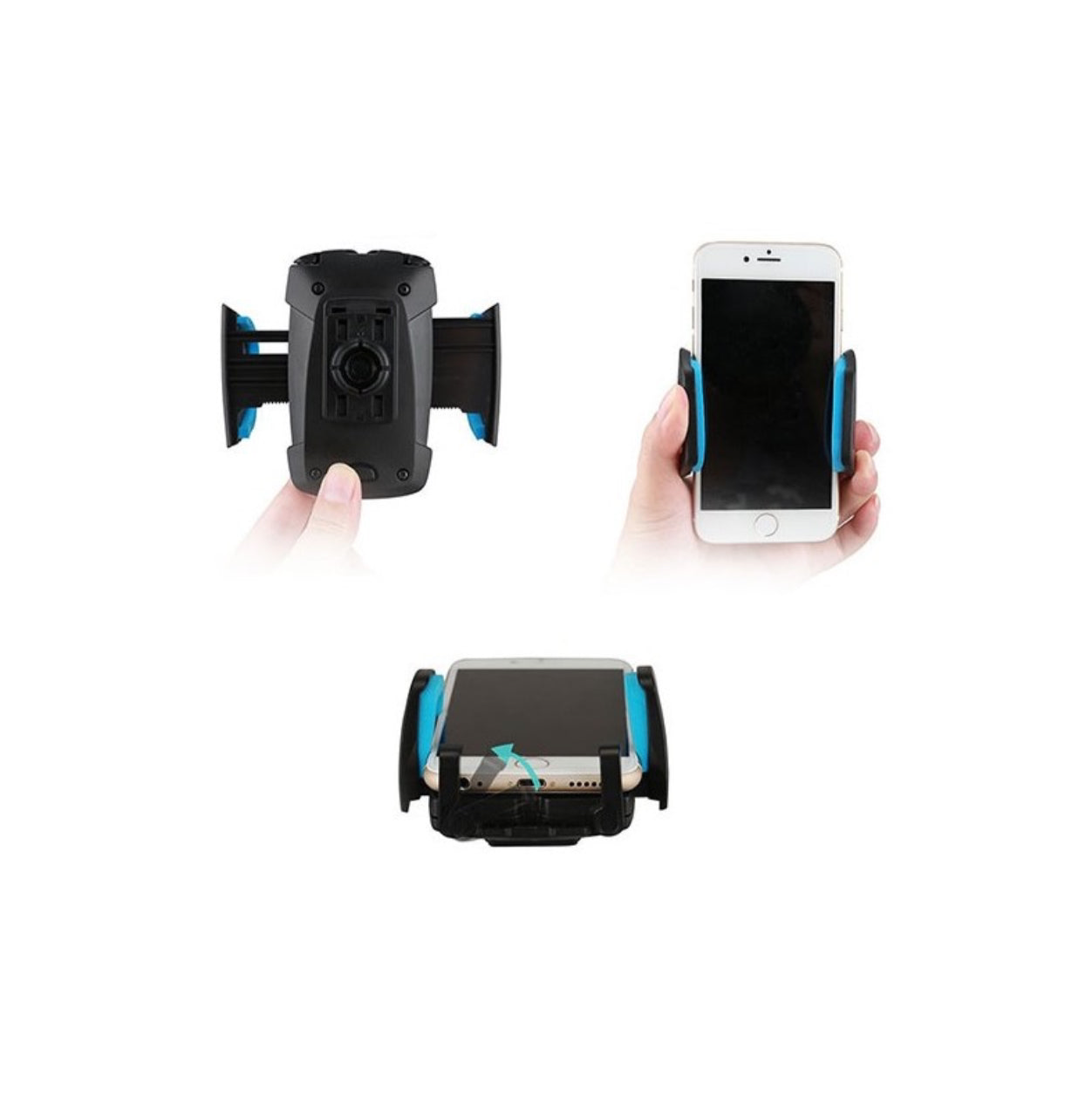 Support ventouse téléphone pour voiture flexible