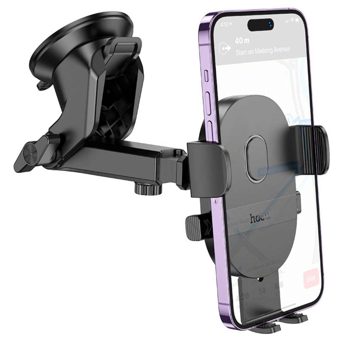 Support ventouse téléphone pour voiture 360